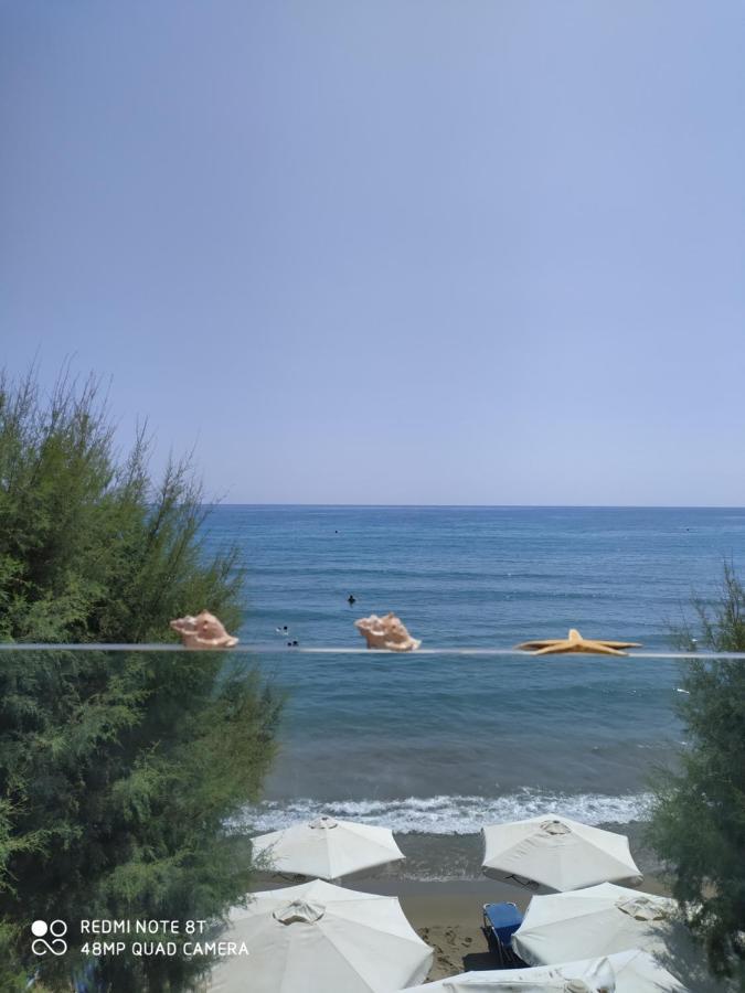 Aktis Makrigialos Luxury Apts Makriyialos Bagian luar foto