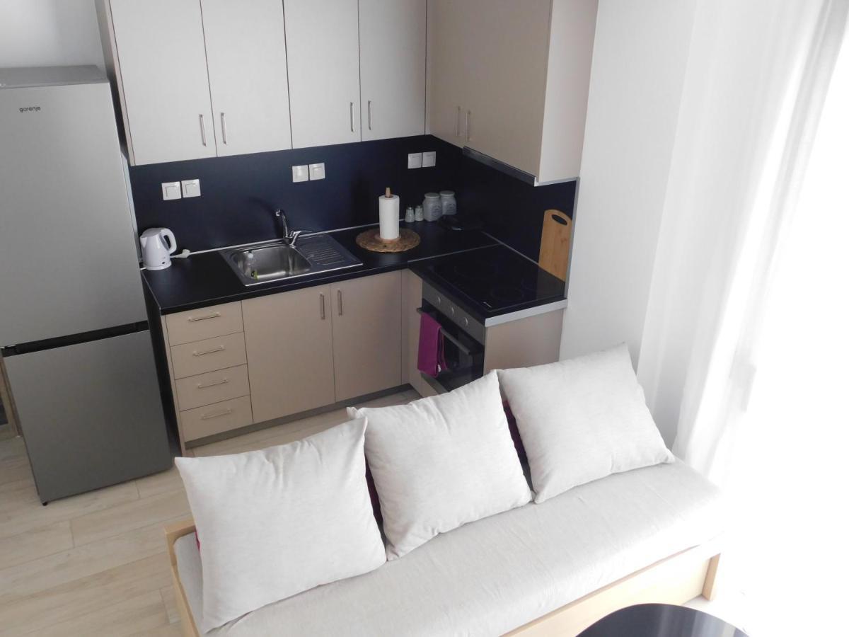 Aktis Makrigialos Luxury Apts Makriyialos Bagian luar foto