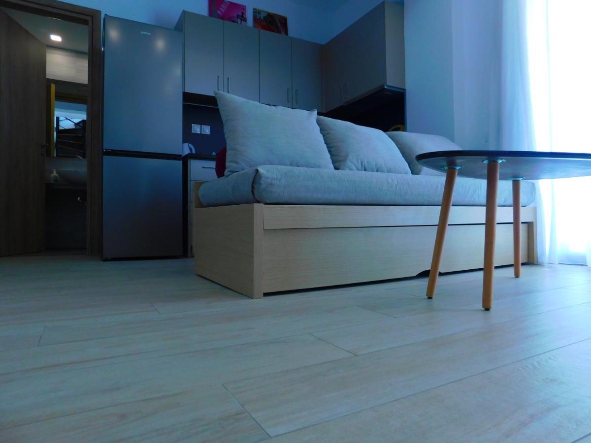 Aktis Makrigialos Luxury Apts Makriyialos Bagian luar foto