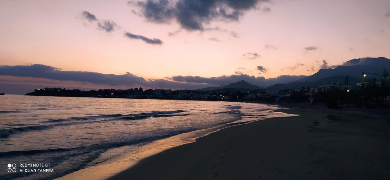 Aktis Makrigialos Luxury Apts Makriyialos Bagian luar foto